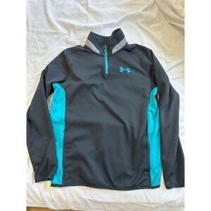 Under Armour boys 1/4 zippers fleece size YXL